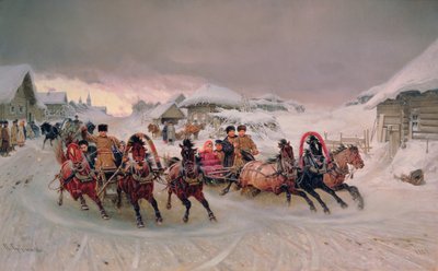 Shrovetide, 1889 by Petr Nicolaevich Gruzinsky